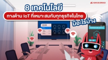 8 เทคโนโลยีทางด้าน IoT ที่เหมาะสมกับทุกธุรกิจในไทยมีอะไรบ้าง